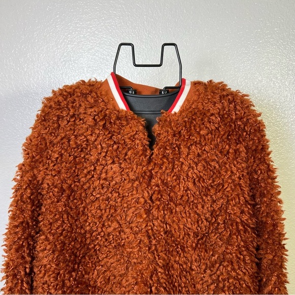 Jessica Simpson Women’s Kataleya Faux-Fur Jacket Size L - Picture 8 of 13